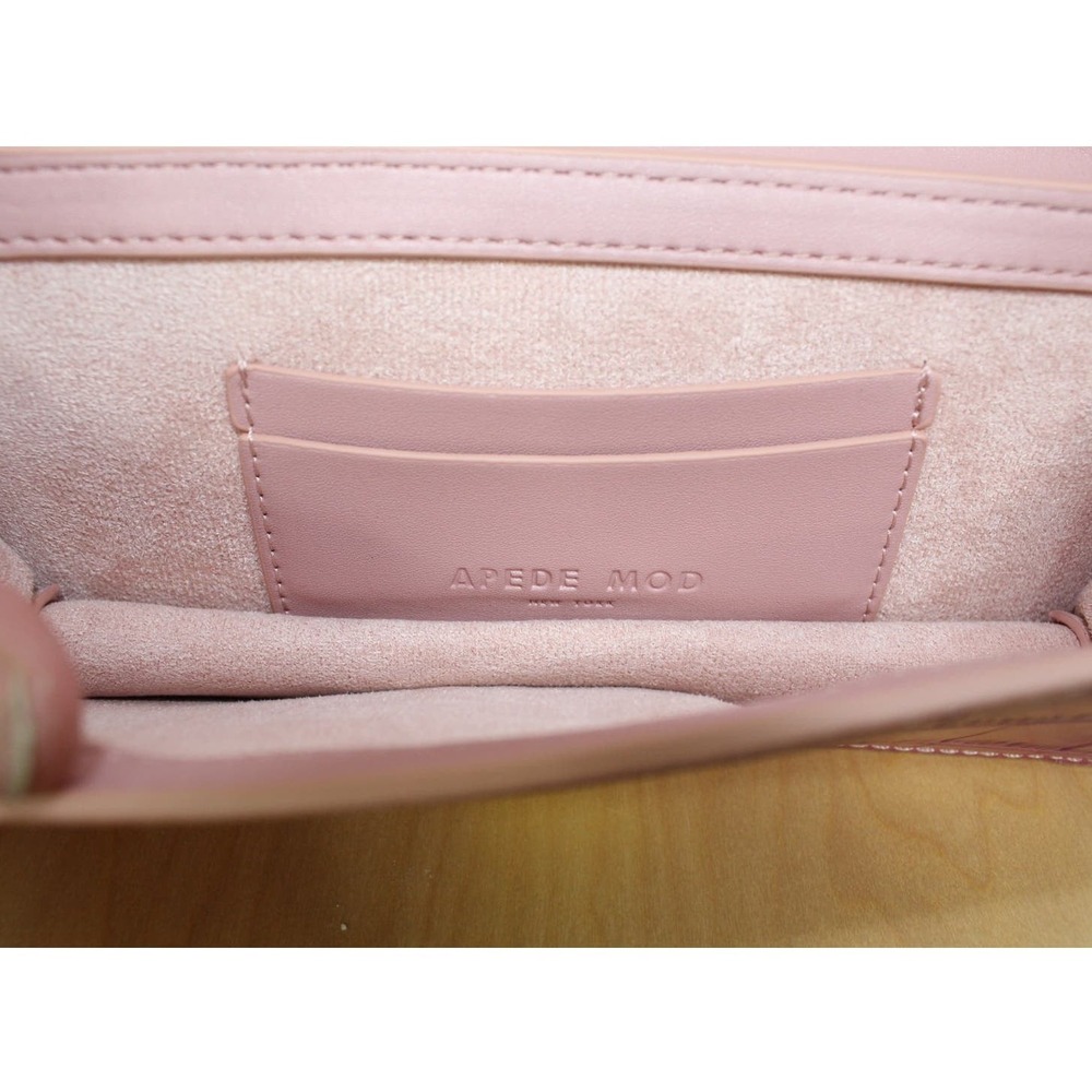 Apede Mod Pink Ombre‎ Croc Embossed Shoulder Bag with Gold Hardware NWT - Picture 6 of 7